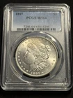 1897 Morgan Silver Dollar PCGS MS64 Lustrous Beauty!