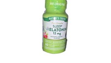 Nature's Truth Sleep Melatonin 12 mg Sleep Aid 60 Ct Exp 04/27