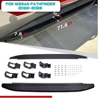 US Stock 2PCS Running Board Fits 2022-2026 Nissan Pathfinder Side Step Nerf bar