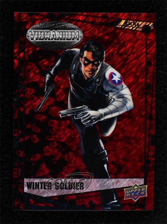 2015 Upper Deck Marvel Vibranium Molten 146/299 Winter Soldier #40 0kg8