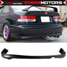 Fits 91-94 Nissan Sentra Tr Style Rear Bumper Lip Spoiler Unpainted Black Pu Fits 91-94 Nissan Sentra Tr Style Rear Bumper Lip Spoiler Unpainted Black Pu