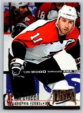 Kevin Dineen #156 1994 Fleer Ultra Philadelphia Flyers Hockey Card NHL