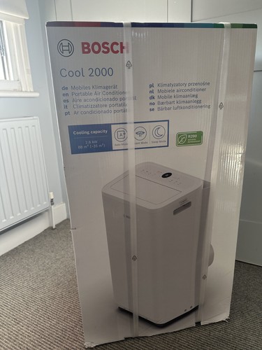 Brand New Bosch Cool 2000, 9000 BTU, Air Conditioner & Dehumidifier - UNOPENED