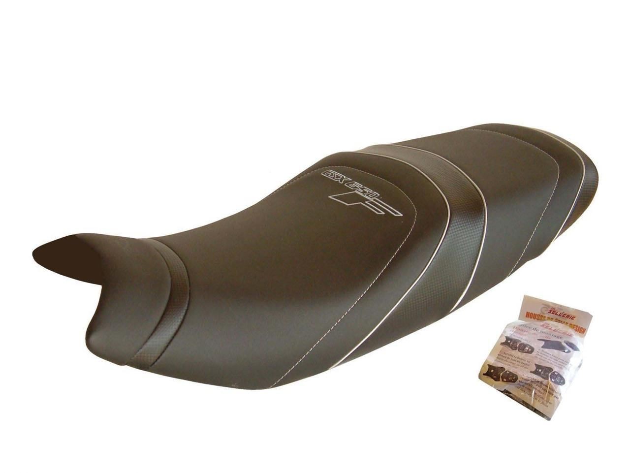 Housses de siège Top Sellerie HSD2568 pour le confort des longs voyages en Suzuki GSX-F 650 2008