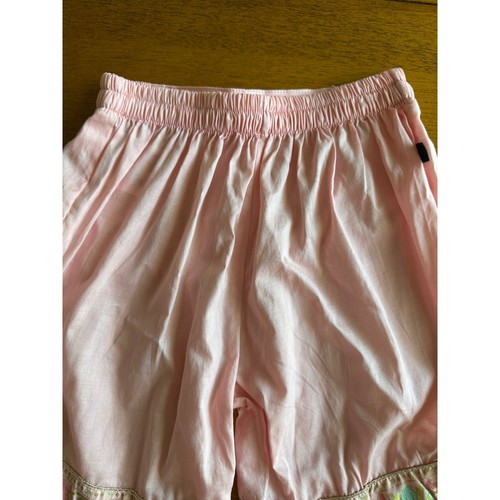 Girls Junaid Jamshed ruffled cotton pants - pink - gold - summer - size 4 - 5 - Picture 9 of 9
