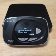 Sprint MiFi 500 4G LTE Novatel Wireless Mobile Hotspot Only Powers on.