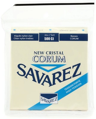 Savarez S.A. 500CJ New Cristal Corum High Tension Classical Guitar Strings