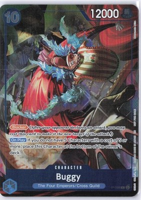 Buggy P-098 - Exclusive Event Pack Vol. 8 - One Piece Alt Art Promo NM/MINT