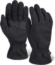 Fleece Gloves with Touchscreen - Warm Men'S Women'S Winter Gloves - Thermal Fl