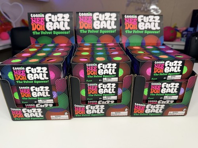 #ad Brand New Hard To Find Teenie Fuzz Ball The Velvet Squeeze $12.95