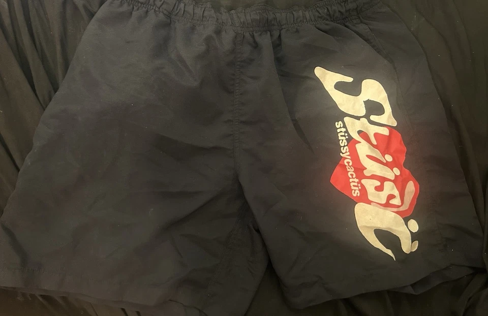 Pantalones Cortos de Agua STUSSY x CPFM Heart Negros Talla XL Foto 3 de 4