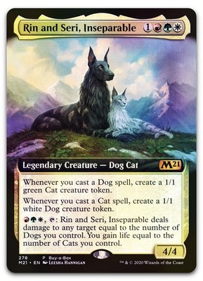 Rin and Seri, Inseparable #278 (Foil) (NM) Buy-A-Box Promos BABP Magic MTG