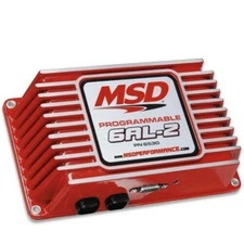 MSD 6530 Digital Programmable 6AL-2 Ignition Control Box, Red
