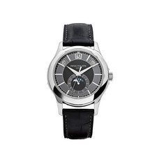 Patek Philippe Complications 5205G-010 Annual Calendar White Gold Black Dial