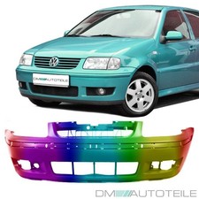 LACKIERT Stoßstange vorne ohne SRA für VW Polo 6N2 bj 99-01 Facelift Stoßfänger