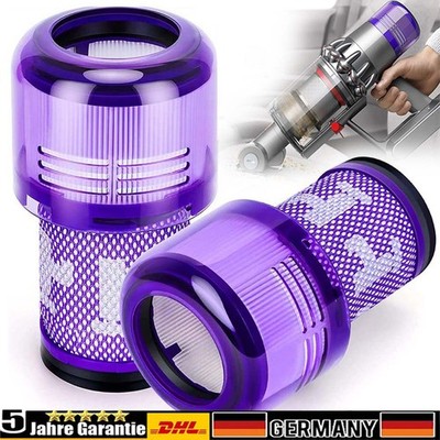 2er Ersatz Hepa-Filter für Dyson V12 Detect Slim Absolute TotalClean Staubsauger