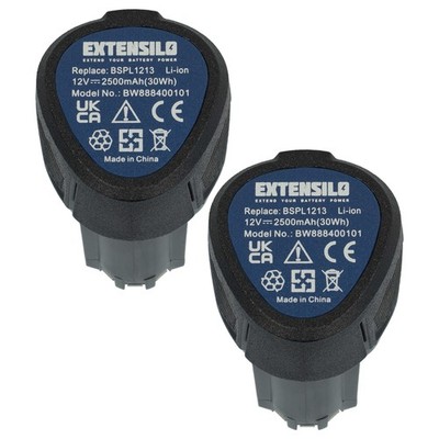 2x Akku für Hendi 936795 2,5Ah 12V