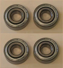 SNAPPER 1-0696, 1-3313, 2108202SM, 7013313SM Replacement Set of 4 Bearing