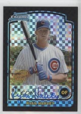 2003 Bowman Draft Chrome X-Fractor Ryan Harvey #BDP167 Auto 0o48