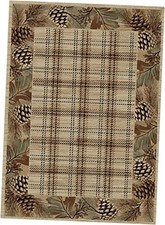 Pembroke Area Rug, 2'3"x3'3", Plaid Multi