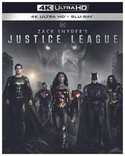 Zack Snyder's Justice League 4K UHD Blu-ray Ben Affleck NEW