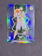 2021-22 Panini Mosaic Sandro Mamukelashvili #236 Rookie Silver Prizm RC