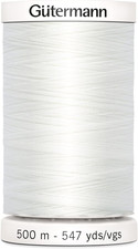 Gutermann 24333 Sew-All Thread 547 Yards-Nu White