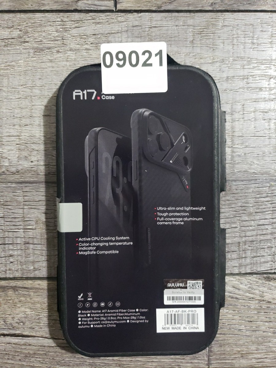 Aulumu A17 Aramid Fiber Case For iPhone 17 Pro 6.3