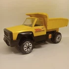 Tonka Yellow Metal Dump Truck 2001 Hasbro Steel Classic Construction Toy LARGE