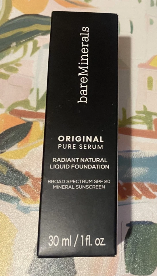 bareMinerals Original Pure Serum Mineral Liquid Foundation SPF 20 FAIR COOL 1.5 - Image 4 of 4