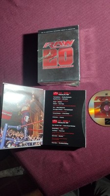 WWE Raw 20th Anniversary Collection DVD Anniversary Edition Box Set 12 discs USA
