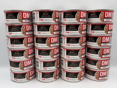 24 Cans ~ Purina Pro Plan Diets DM Diabetic Management ~ Savory Selects ~ 5.5oz