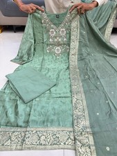 Salwar Kameez Indian Pakistani Wedding Party Dress Bollywood Palazzo Suit Wear