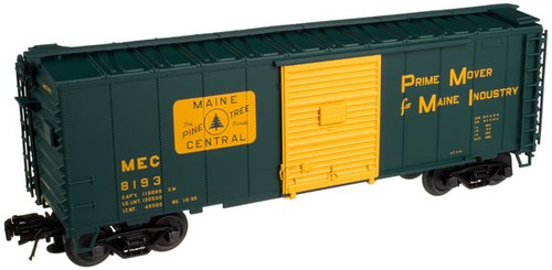 Atlas Trainman #2002203-1 escala O 40' puerta corredera caja coche Maine Central #8193 | Condition: New
