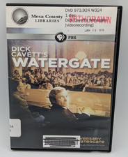 PBS Dick Cavett's Watergate DVD TV/Movie Mini 40th Anniversary 2014