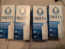 New Brita Standard Water Filter for Pitchers and Dispensers 4 Pack Sealed