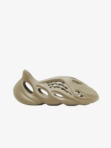 adidas gazelle silver green womens Yeezy Slide “Salt” main image 0