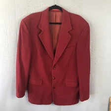 Ciro Citterio Blazer Mens Large Wool Cashmere Blend Sport Coat Classic Jacket