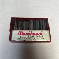Blackhawk Hand Tools Vintage 6 Piece Socket Set Blackhawk Hand Tools Vintage 6 Piece Socket Set