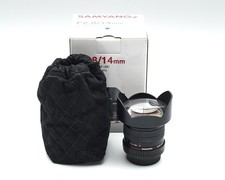 Samyang 14mm 2.8 ED AS IF UMC für Canon EF-Mount Topzustand #45843**