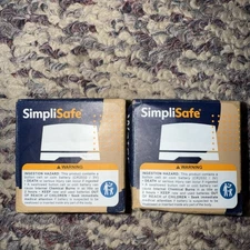 2-SimpliSafe Home Security Water Sensor WT3 Flood Sensor