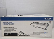 Genuine Brother TN-720 Standard Yield Black Toner Cartridge SEALED DAMAGED BOX