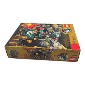 215 of 217 Parts from Lego Heroica Nathuz Board Game 3859 With Box & Manuals