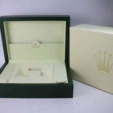 Rolex Watch Box Jewellry Case 33.00.64 Green Genuine r80203004