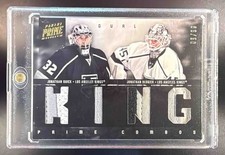2011 Panini Prime Jonathan Bernier Quick Combos Dual Jerseys /50 #9 MEM Kings