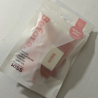 NEW KISS Before & After Nail Care Kit for Press On Nails Removal Prep