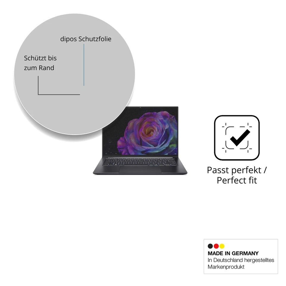 Screen Protector for Acer Swift 14 SFX14-73G Privacy Filter 4-Way Protection - Image 4 of 4