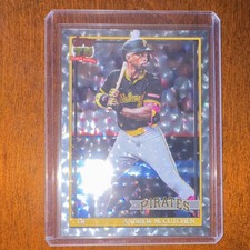 Topps 2025 Series 1 75 Years Andrew McCutchen #42 Pittsburgh Pirt. Crackle foil 