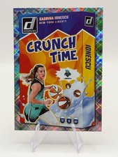 SABRINA IONESCU 2025 PANINI WNBA DONRUSS BASKETBALL CRUNCH TIME DIAMOND