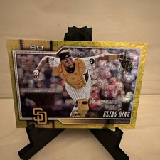 2026 Topps Series 1 Elias Diaz Gold Foil Parallel /399